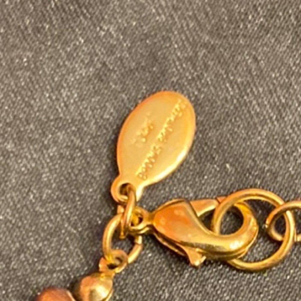 Brooks Brothers Elegant Brown Beaded Necklace - Picture 2 of 15